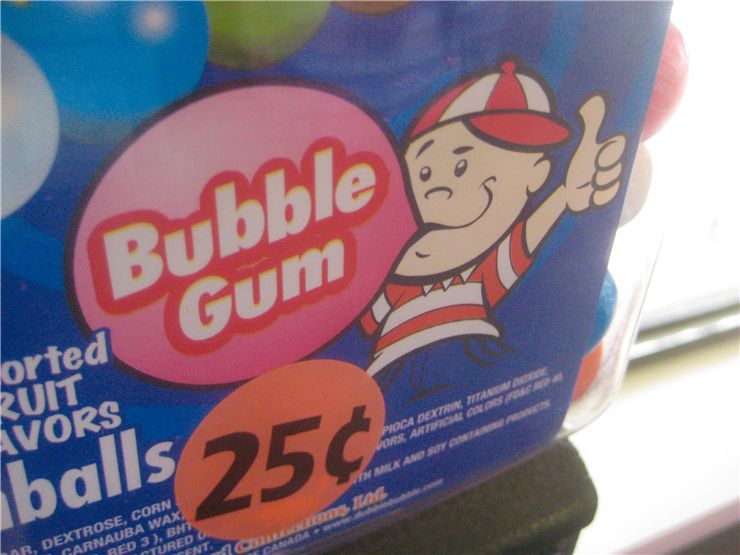 Did it come with bubble gum?