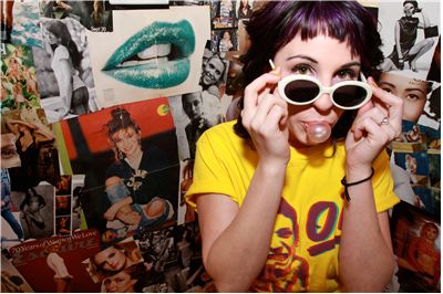 Girl with a Bubble Gum